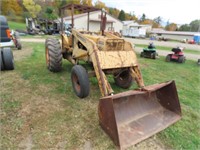 ALLIS CHALMERS I-600 INDUSTRIAL TRACTOR WITH