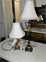 Table Lamps Set of 2 - 19" and 32" Tall