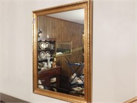 Gold Famed Mirror Approx. 35"x27"