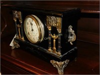 Desk Clock - Antique By Sessions - Well Kept and