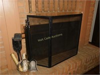 Fire Place Screen and Accessories Screen is