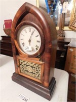 Mantel Clock Antique Approx. 20" Tall - Great