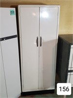 Artcrest Steel 2-Door White Pantry Cabinet