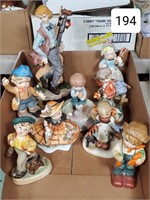 Box Lot of Hummel Type Figurines & Others