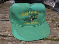 Vintage Neff Co. Avon, IL John Deere Hat