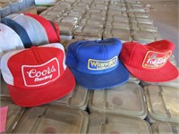Lot (3)Vintage  Mesh Trucker Hats
