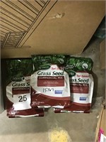 1 LOT (3) BAGS SCOTS GRASS SEED