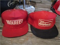 Lot (2) Wareco Gas Station Hats