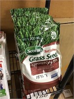 1 LOT (3) BAGS SCOTTS COMMERCIAL GRASS SEED