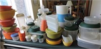 Various Size Storage Containers, Milk jugs Etc
