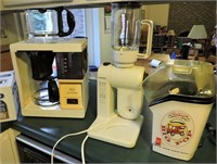Coffee Maker, Mixer and Popcorn Maker