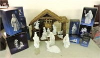 Avon Ceramic Nativity Scene