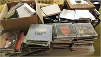 Quantity of Cassettes, CDs Ect.