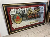 Bass Pale Ale Glass - Framed Piece (93 1/2" x 56")