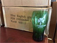 12 New St Patty's Rickards Beer Glasses