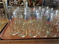 17 Molson Export Beer Glasses