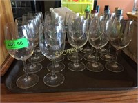 17 Stone Church Wine Glasses