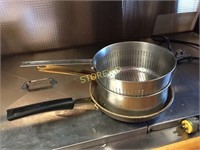 Frying Pan, Perf. Pot & Pot