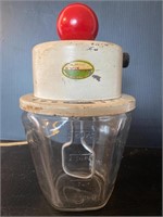Vintage Kwik Way glass mixer