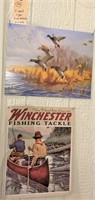 2 metal signs Winchester & Ducks Unlimited