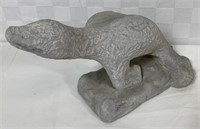 Plaster Seal Figurine