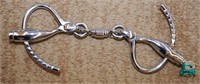 Set of locking handcuffs (w/ key, but doesn't work