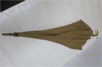Stag Horn Handle & Brass tan umbrella