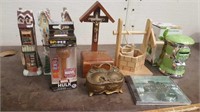 Vintage Trinket Box, Bank,  Figurines & More