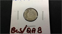 1877 seated dime