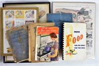 ANTIQUE & VINTAGE COOKBOOKS & ADVERTISING