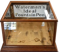WATERMAN'S FOUNTAIN PEN'S COUNTERTOP DISPLAY CASE