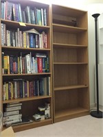 2 Bookcases & Floor Lamp