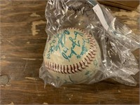SIGNED BASEBALL - 2010 MAHONING VALLEY SCRAPPERS