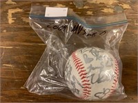 SIGNED BASEBALL - 2009 MAHONING VALLEY SCRAPPERS