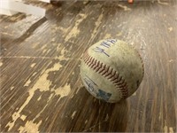 2013 SCRAPPERS NELSON RODRIGUEZ SIGNED BALL