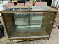 VINTAGE SHOWCASE - NICE! 47.5" WIDE x 36" TALL