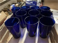 COBALT BLUE GLASSES