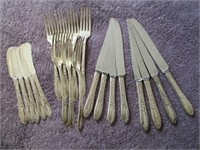 20 piece cutlery - 1881 Rogers triple - date 1934