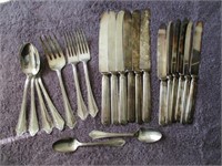 21 pieces EPNS cutlery