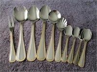 10 pcs of Wexford 18/10 stainless steel cutlery