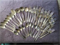 45 pcs cutlery - various patterns