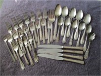 36 pcs cutlery - various patterns