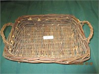 Twig basket - 2 handles