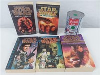 5 livres de poche de collection Star Wars