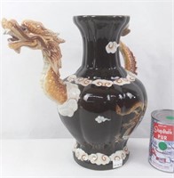 Verseuse en porcelaine asiatique  Dragon
