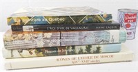 Livres de référence dont La Peinture au Québec -