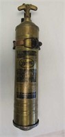 Vintage Pyrene Brass Fire Extinguisher