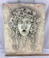 Plaster of Paris Garden Plaque