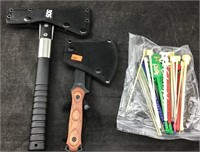 Hatchet By SOG And Timber Wolf, And Assorted
