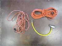 20 and 25 FT Extension Cord & 1-3 Adapter